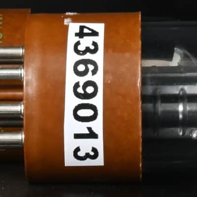 2×1940’sJAN-CHS 6SL7WGT Sylvania Square Getter USA Made Amplitrex Tested Tube image 8