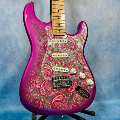 Fender MIJ Limited Edition Paisley Stratocaster 2024 - 2025 - Pink Paisley image 2