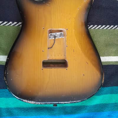 Fender Stratocaster Body 1959- Tobacco Burst Refin (By Gordon Miller/Grover Jackson/Steve Soest) image 3
