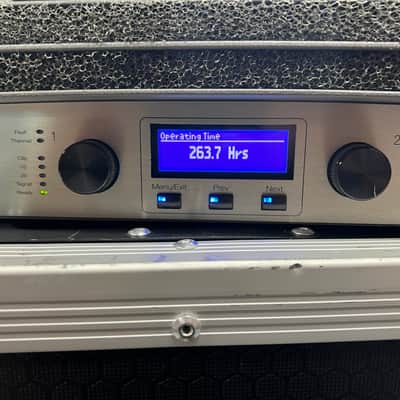Crown I-Tech Series I-T12000HD Omnidrive HD 2-Channel Power Amplifier 2010s - Silver and Black image 3
