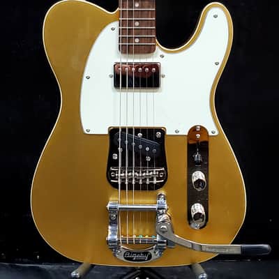 Squier Classic Vibe '60s Telecaster Custom SH Bigsby - Aztec Gold w/FREE Pro Set Up image 1