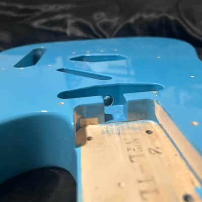 Fender MIJ Tele Body Maui Blue image 7