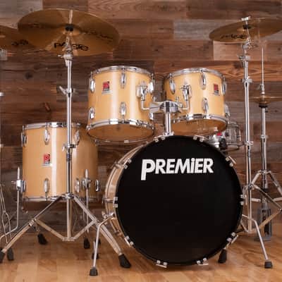 Premier Projector 4 Piece Drum Kit, Finnish Birch, Birchwood (Pre Loved) image 4