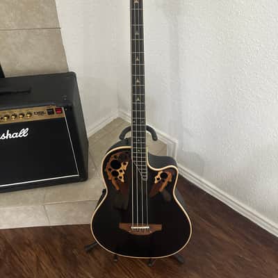 Ovation B5768 Elite Bass 1995 - 1997 - Black image 2