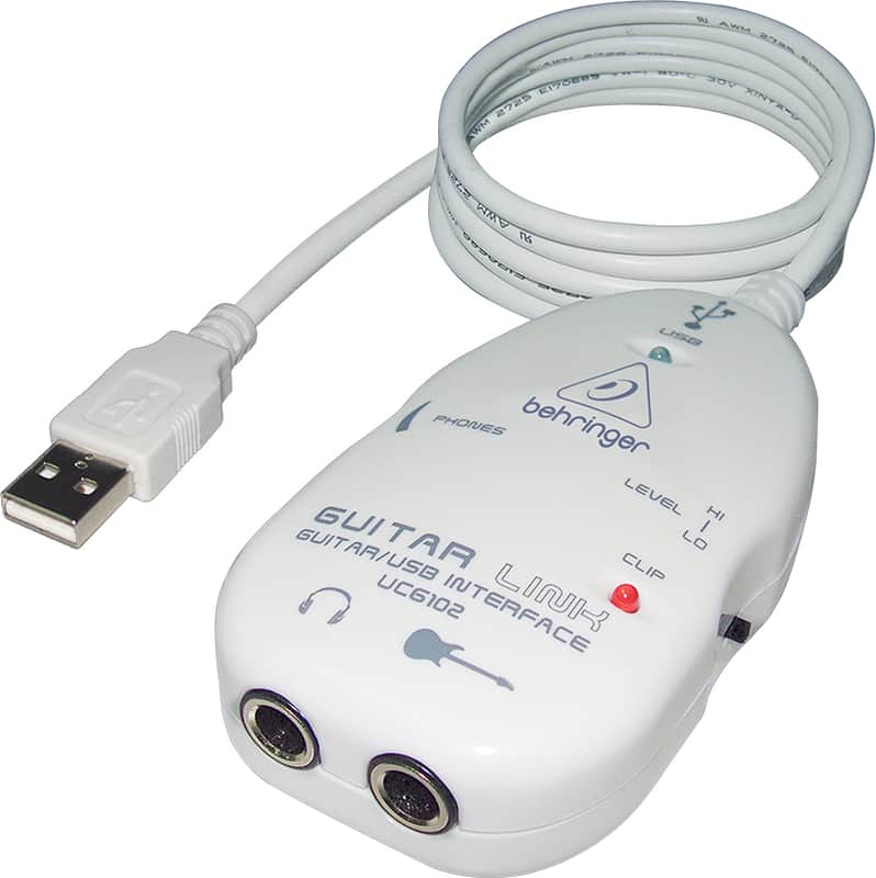 Behringer Guitar Link UCG102 Guitar-to-USB Interface Recording Tool image 1