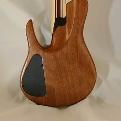 JCR SJ 5 Black Limba Fretless image 10