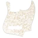 Fender 10-Hole Contemporary Jazz Bass Pickguard White Moto