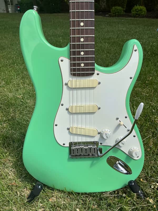 Fender Strat Plus with Rosewood Fretboard 1987 - 1988 - Surf Green Near Mint image 1