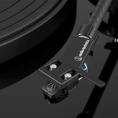 Audio-Technica AT-LPW50PB Fully Manual Belt-Drive Turntable 2024 - Black image 6