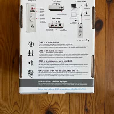 Apogee ONE for iPad & Mac (2nd Generation / MKII) complete with OVP image 12