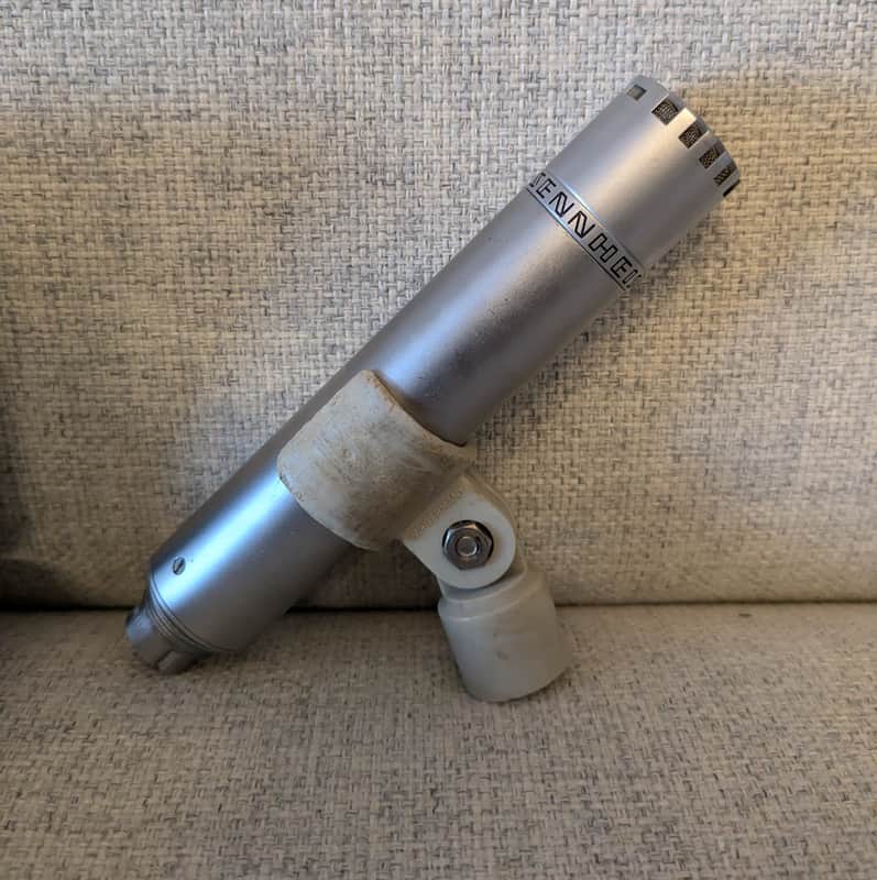 Sennheiser MD 211 N dynamic microphone 1970s - silver image 1