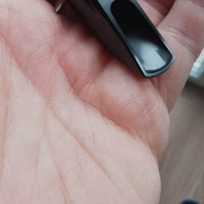 Zinner hard rubber vintage soprano saxophone mouthpiece. image 5