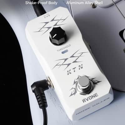 RVONE Noise Gate Guitar Pedal, Intelligent Noise Suppressor Pedal with Smart Threshold Control, Noise Killer Guitar Pedal, True Bypass & Aluminum Case, Analog Guitar Effects Pedal image 2