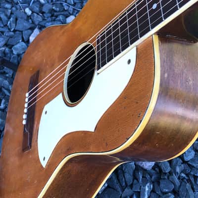 Hensel Imperial Artist 1930’s Vintage Original Parlour Guitar image 9
