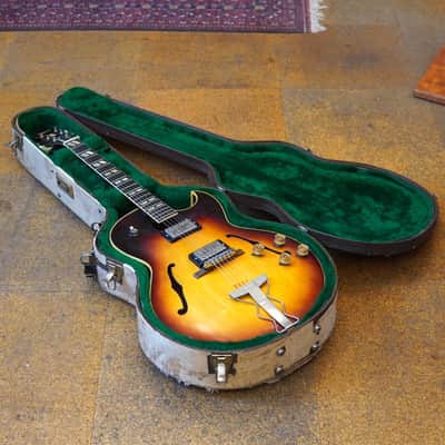 Gibson ES-175 D Hollow Body Electric Guitar 1961 Sunburst w/Gibson Reissue PAF Pickups, Hard Case image 20