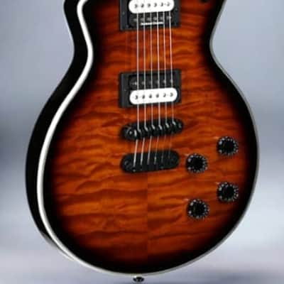 Dean Cadillac Select Quilt Top Electric Guitar â€“ Trans Brazilia Finish, Mahogany Body & Set Neck, Seymour Duncan Pickups image 4