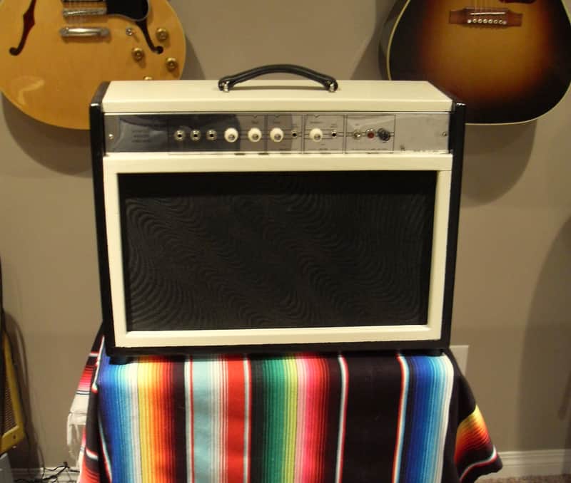 1965 Airline Tremolo Reverb 6V6 Amplifier by Valco Supro Amp image 1