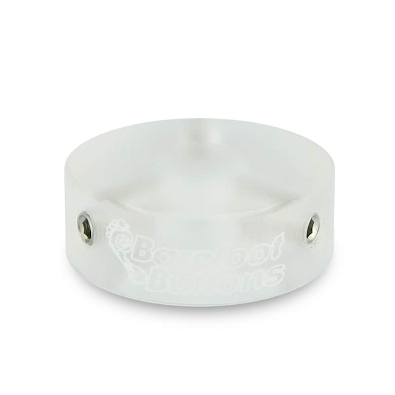 NEW BAREFOOT BUTTONS V2 - ACRYLIC CLEAR image 1