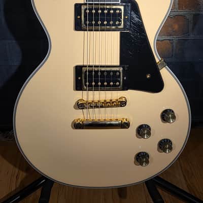 Epiphone 2022 Les Paul Custom Limited Edition Ivory White image 5