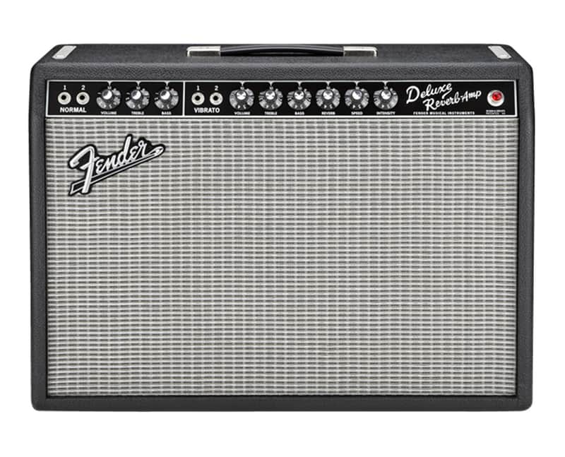 Used Fender '65 Deluxe Reverb 22-Watt 1x12" Tube Combo Amplifier image 1