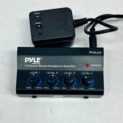 Pyle PHA40 4 Channel Headphone Amplifier image 1