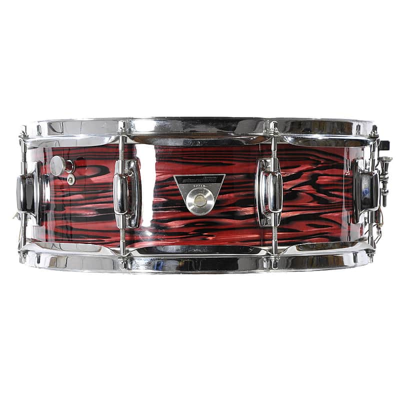 Ludwig S-100 Standard Series 5x14" 8-Lug Wood Snare Drum 1969 - 1974 image 1
