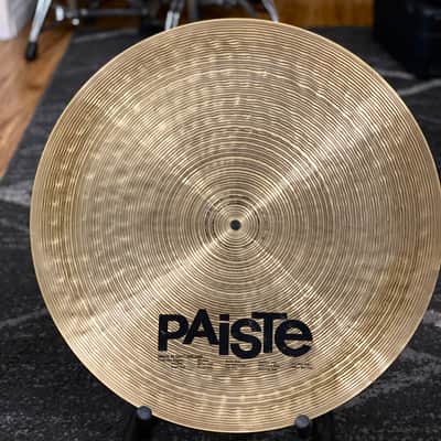 Paiste 20" Signature Flat Ride Cymbal (1997) image 4