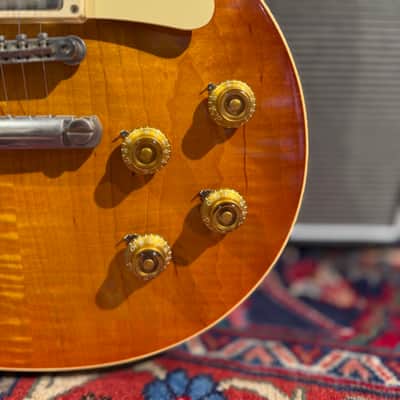 Gibson Les Paul 1958 Reissue Historic Select Aged 2015 - Faded Cherry Burst image 5