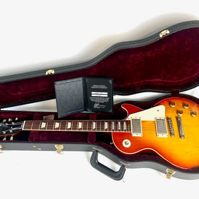 Gibson Les Paul Standard Reissue 1958 Custom Shop 2010 Washed Cherry Burst VOS image 23