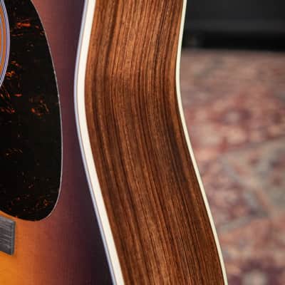 Martin D-28 Satin Dreadnought Acoustic Guitar - 1935 Sunburst with Hardshell Case image 12