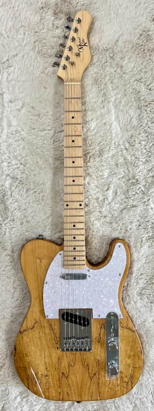Michael Kelly Model MK53SSPMRO 1953 T-Style Electric Guitar, Spalted Maple image 1