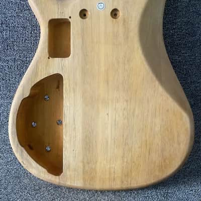 Unfinished 5/6 String Bass Body with Active PJB Pickups DIY Project image 7