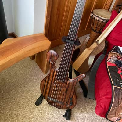 Carl Thompson 6 String Fretless 2011 - Rainbow image 2