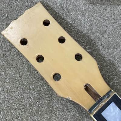 Maple Wood Guitar DIY Project Neck, Rosewood Fretboard 22 Frets image 5