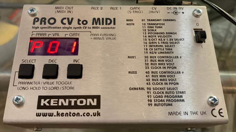 Kenton PRO CV to MIDI Converter Bild 1