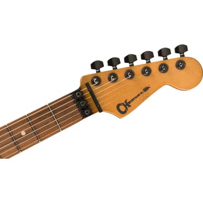 Charvel Pro-Mod Relic San Dimas Style 1 HH Floyd Rose w/ Seymour Duncan Pickups - Weathered White image 6