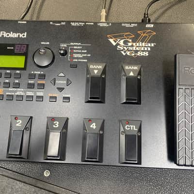 Godin & Roland Godin LGX + Roland VG 88 Roland VG 88 guitar system and a Godin LGX guitar including hard showcase. All works perfectly all in great condition. - Cognac burst image 6
