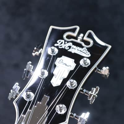 D'Angelico Premier SS Black Flake Laminated Maple Body Electric Guitar w/Bag image 20