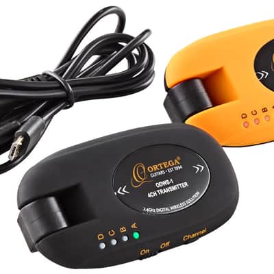 ORTEGA ODWS-1 Digital Wireless System Funk Instrument Set (24GHz) schwarz/orange image 4