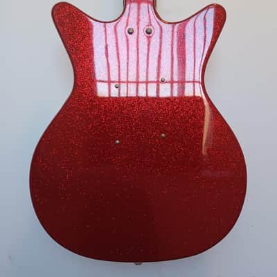 Danelectro 59M NOS+ - 60th Anniversary - Red Metalflake - 2019 - Present - Gloss image 21
