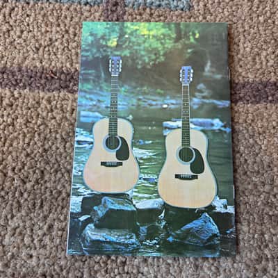 Immagine Vintage 1973 Martin Guitar 1833 Magazine Issue 1, Volume 1! Rare, Original Case Candy! - 7