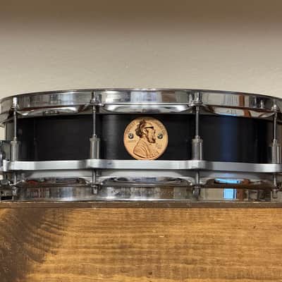 Honest Abe 3MM Iron 4x14 Free Floating Snare Drum Pearl Chassis Stainless Steel Rims image 2