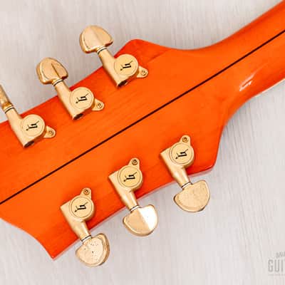 1993 Gretsch Nashville 6120 Chet Atkins Western Orange, Near-Mint w/ Case & Hangtag image 5
