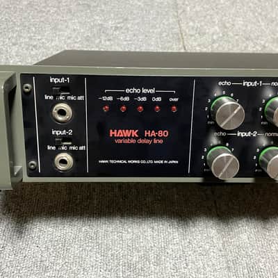 Hawk HA-80 Variable Delay | Serviced MIJ 80s BBD MN3005 image 2