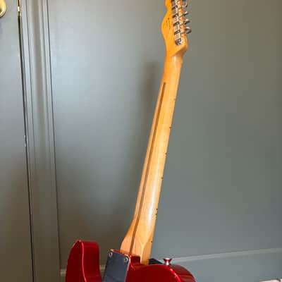 Fender Road Worn Telecaster, Jason Isbell Signature Pickups, Candy Apple Red image 10