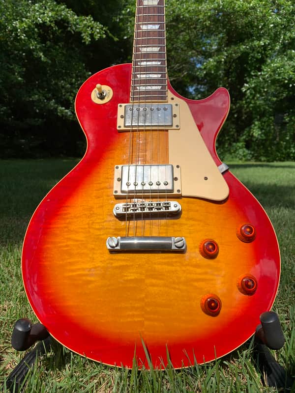 Epiphone Les Paul 1998 Sunburst Bohemia Musico-Delica Plant Czech Made image 1