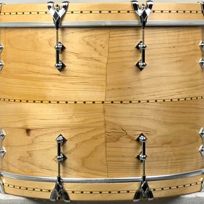 Craviotto 22/13/16" Custom Shop Solid Maple Drum Set - Maple Inlay Bild 6