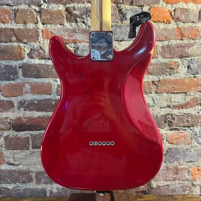 Fender Lead I Electric Guitar w/ OHSC, Candy & Art by John Moisan (1980s - Red) image 20