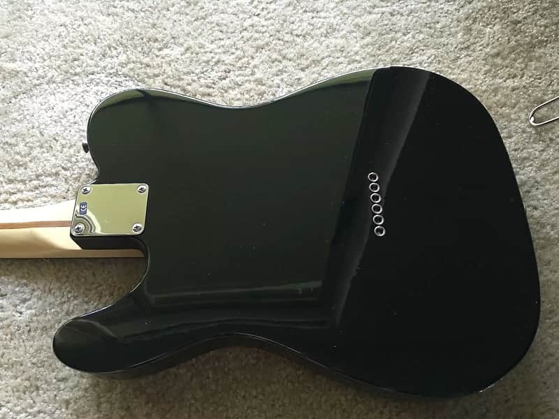Fender Deluxe Series Big Block Telecaster Black image 3