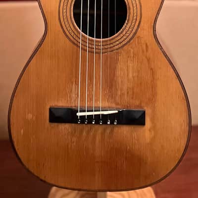 Santos Parlor guitar circa 1910 - Brazilian Rosewood image 1